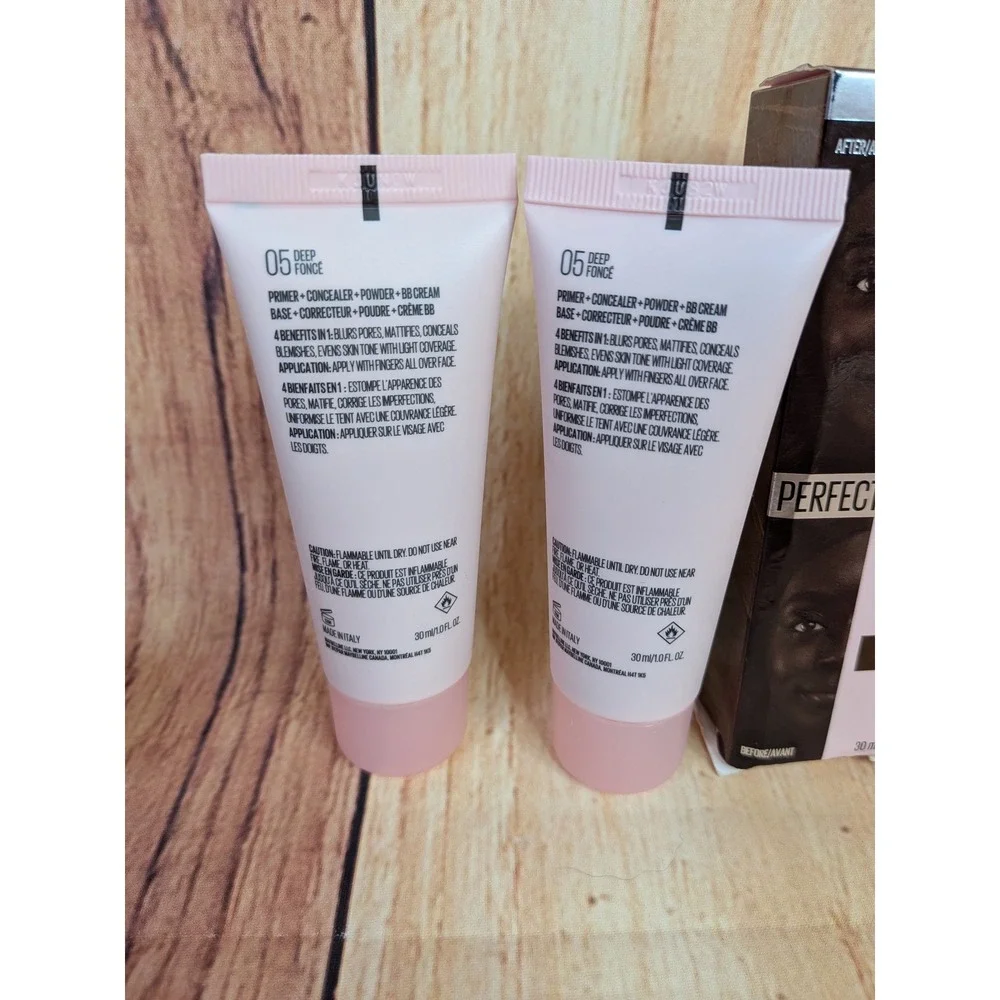 2X Maybelline Instant Age Rewind Perfector 4-in-1 Whipped Matte Makeup 05 Deep